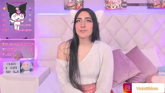 Violettbloss