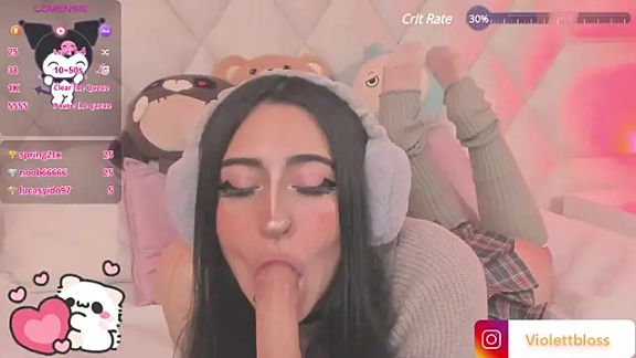 Violettbloss