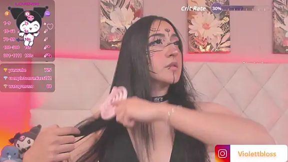 Violettbloss